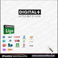 Digital Plus Spain La Liga 18 Months Viewing Card Digital Plus Spain La Liga 18 Months Viewing Card
